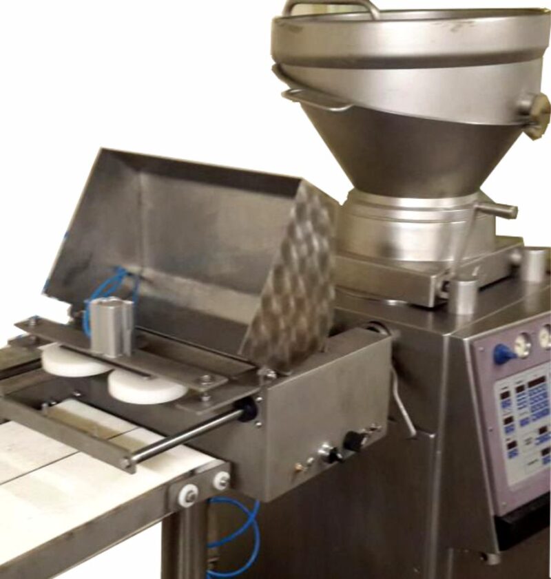 t rex burger former double attachement for vacuum filler model pm 80v